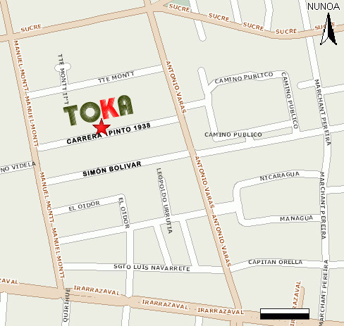 Carrera Pinto 1938, &Ntilde;u&ntilde;oa, escuela de m&uacute;sica TOKA